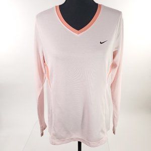 Nike Fit Dry Peach Long Sleeve Activewear Top